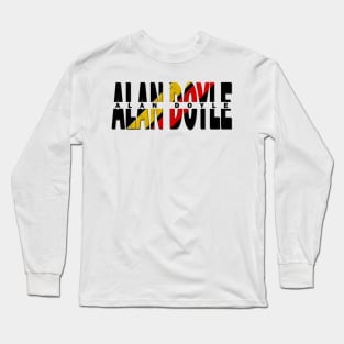 vintage typo Alan Doyle Long Sleeve T-Shirt